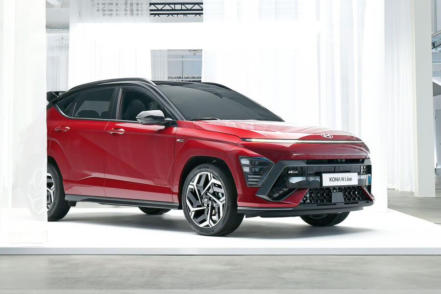 Hyundai kona n front three quarter