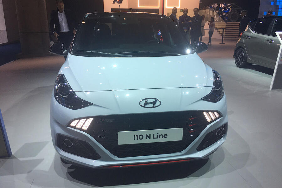 Hyundai i10 n line at frankfurt 1