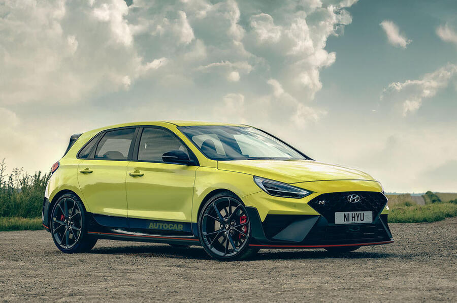 Hyundai i30 N render