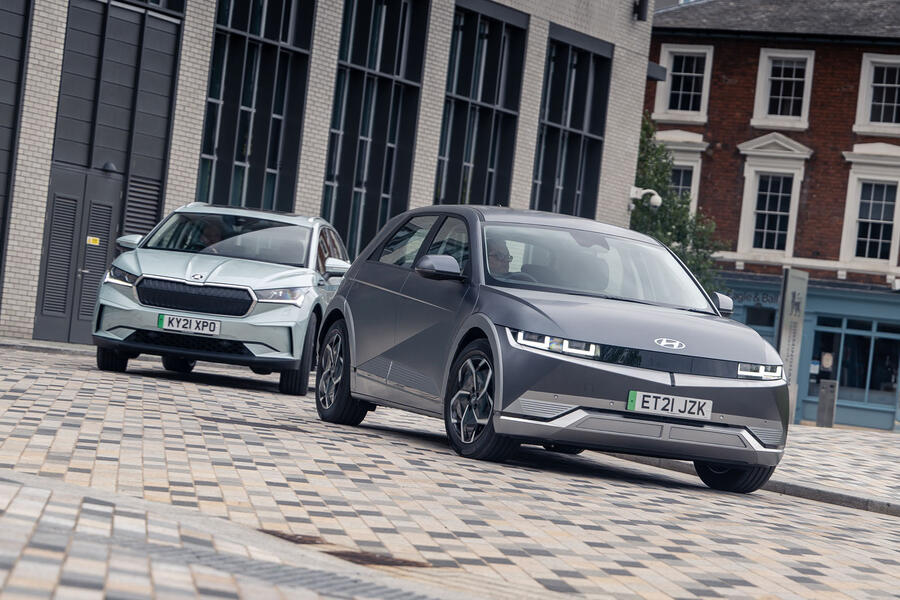 Skoda Enyaq iV and Hyundai Ioniq 5