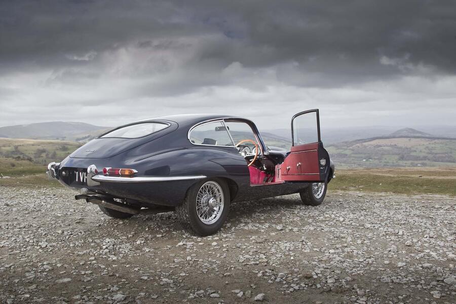 Jaguar e type shop value
