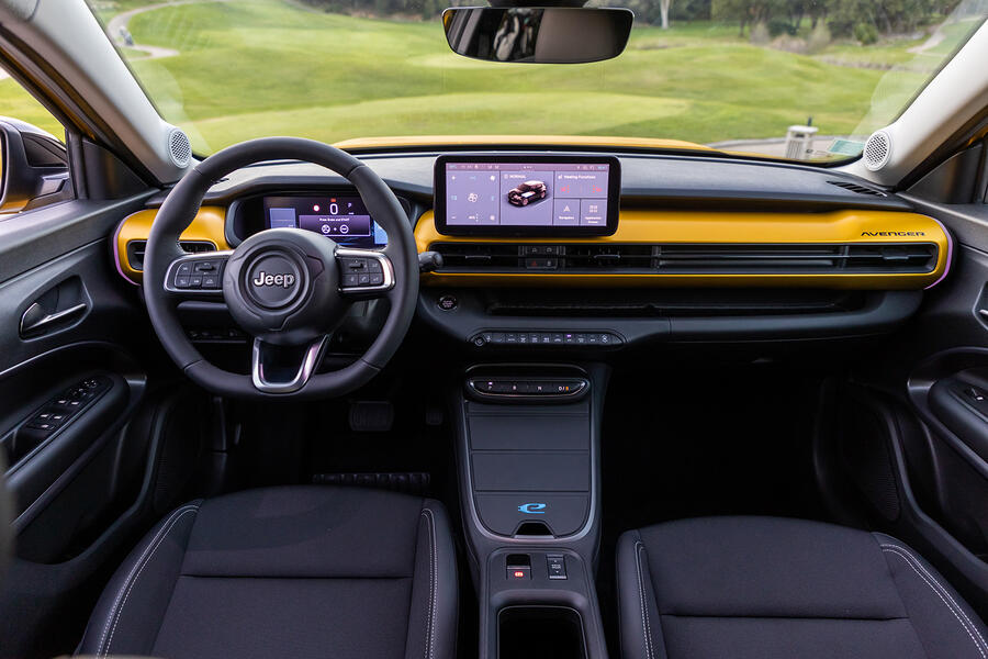 Jeep avenger 07 dashboard