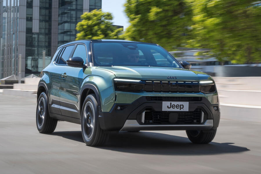Jeep Avenger facelift &ndash; front quarter