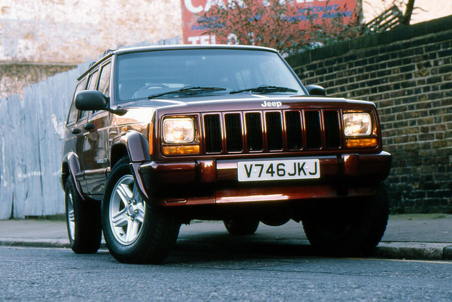 Jeep Cherokee voor statisch