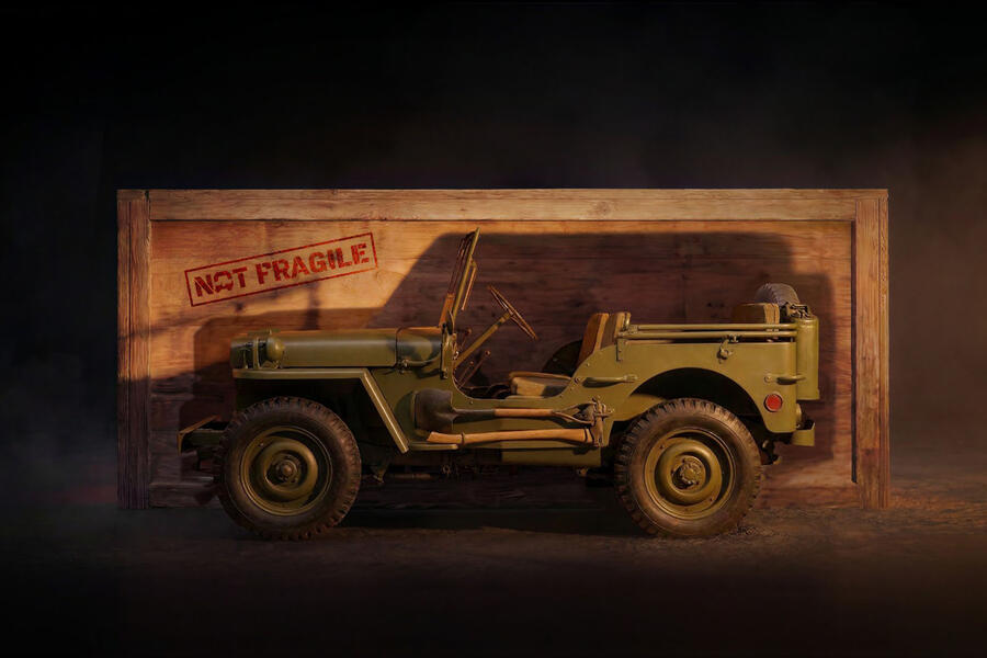 Paris motor show Willys Jeep teaser