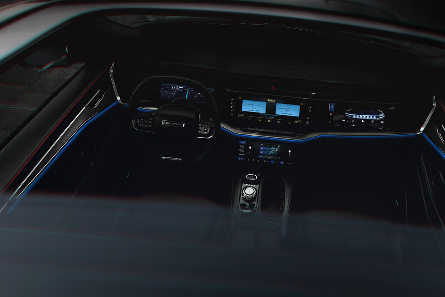 Jeep Wagoneer S: 600bhp electric SUV's interior revealed | Autocar
