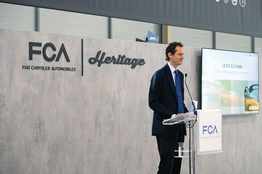 John elkann fca chairman at heritage hub 01