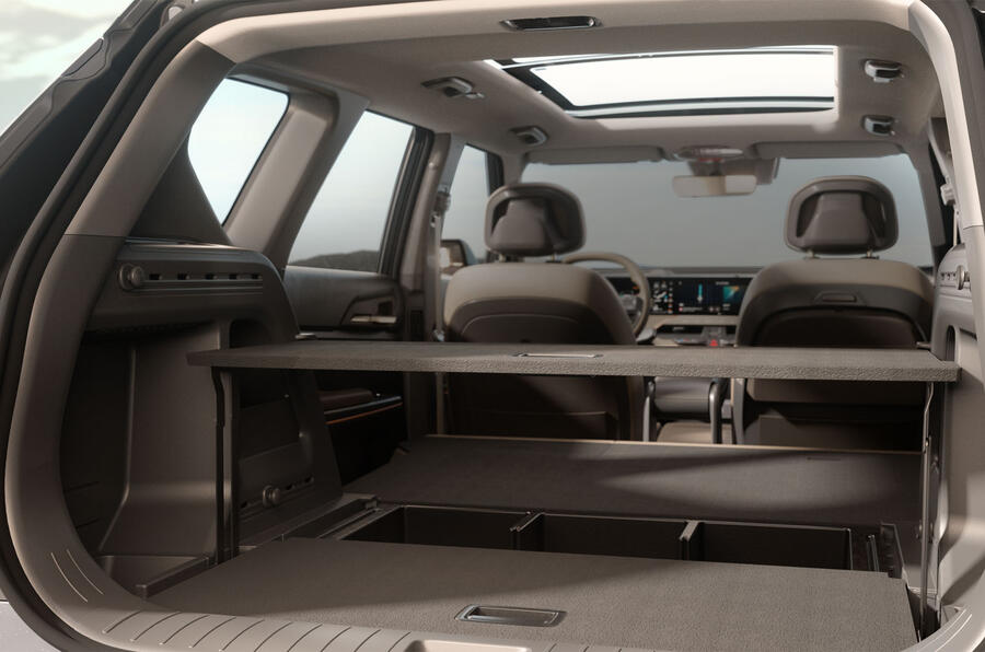kia ev5 in studio bootspace