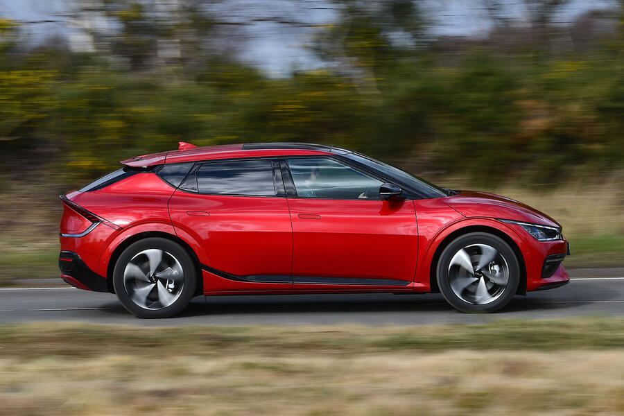Kia EV6 side profile
