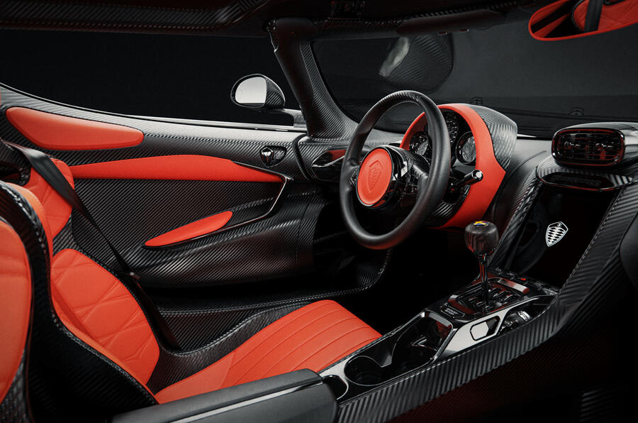 Koenigsegg cc850 driver seat