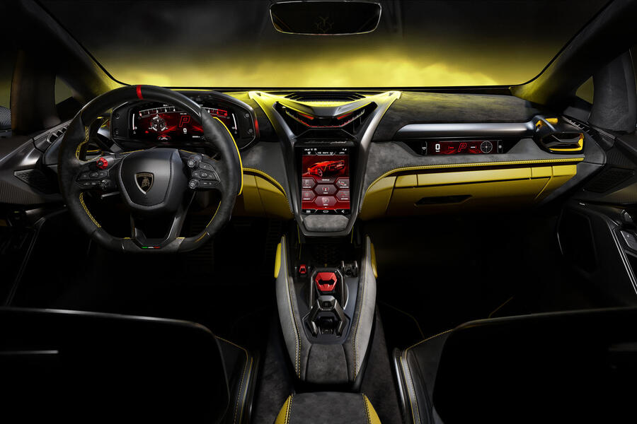 Lamborghini Fenomeno dashboard