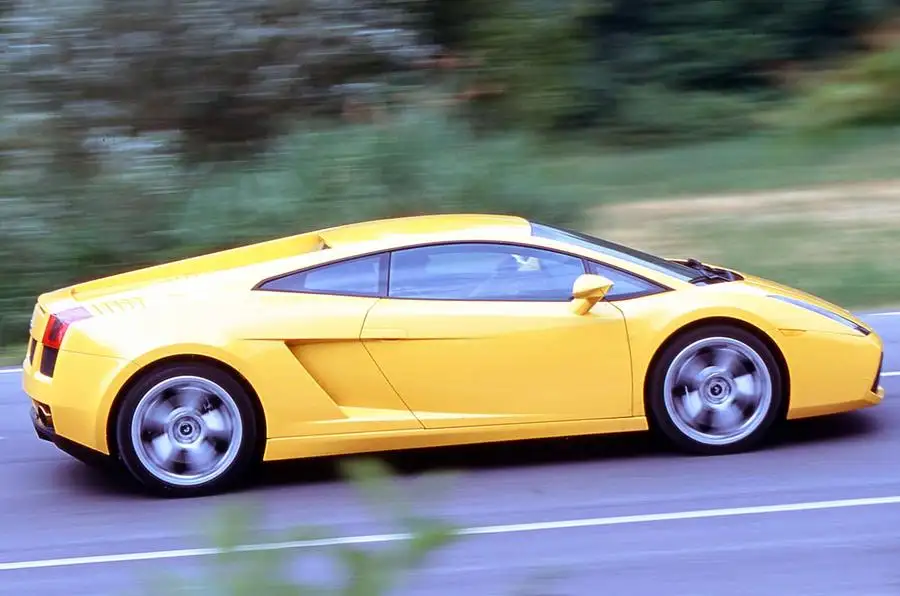 Lamborghini gallardo side tracking