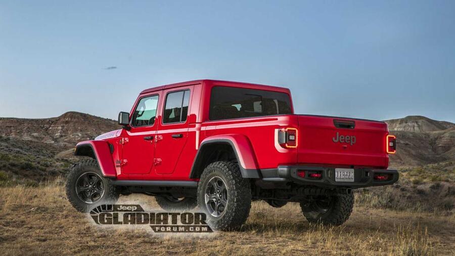 New Jeep Gladiator Pick Up Leaked Ahead Of La Show Debut Autocar New Jeep Gladiator Pick Up Leaked Ahead Of La Show Debut Autocar
