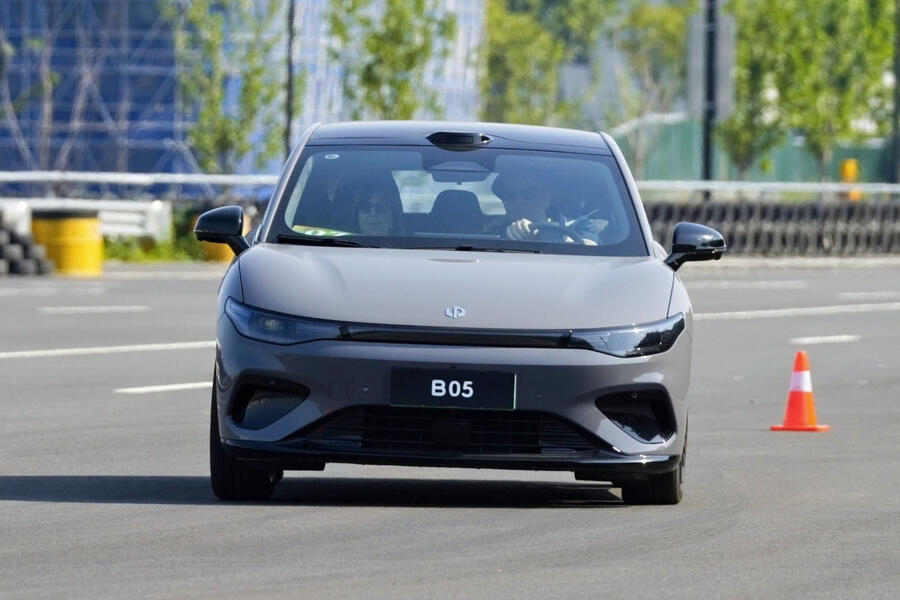 Leapmotor B05 on test track