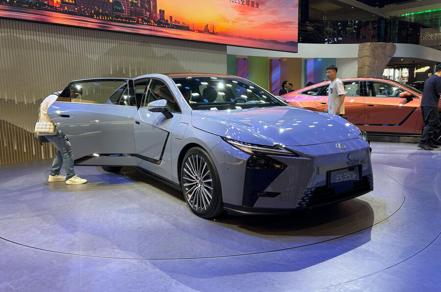 Lexus ES ES 350e Shanghai motor show