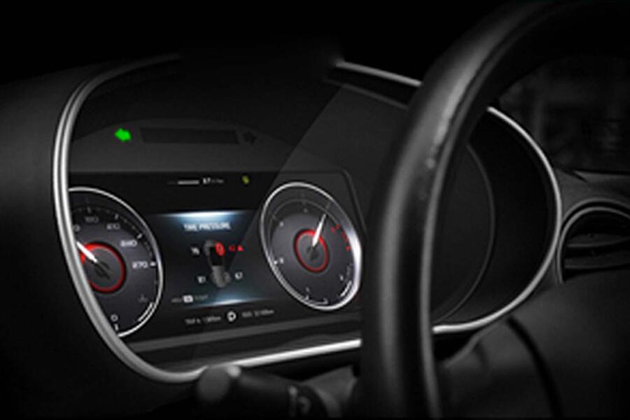 LG display instrument cluster