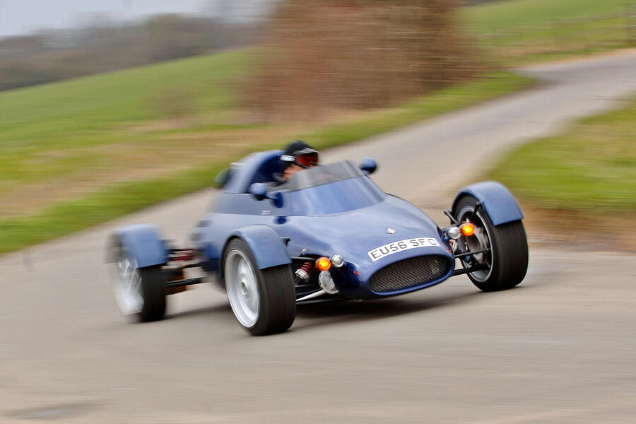 Light Car Company Rocket front quarter tracking