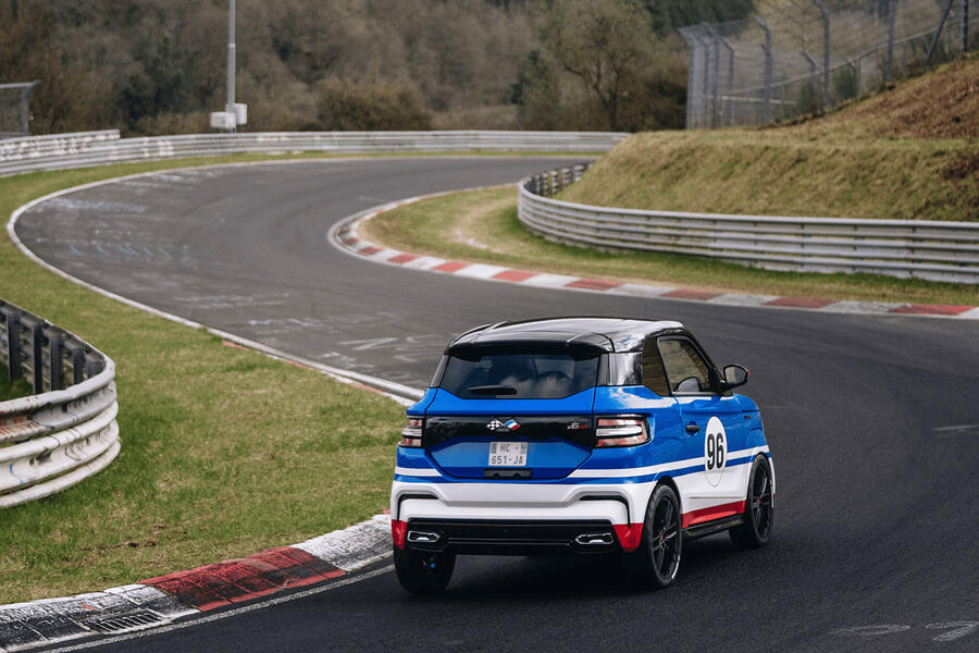 Ligier JS50 on Nurburgring