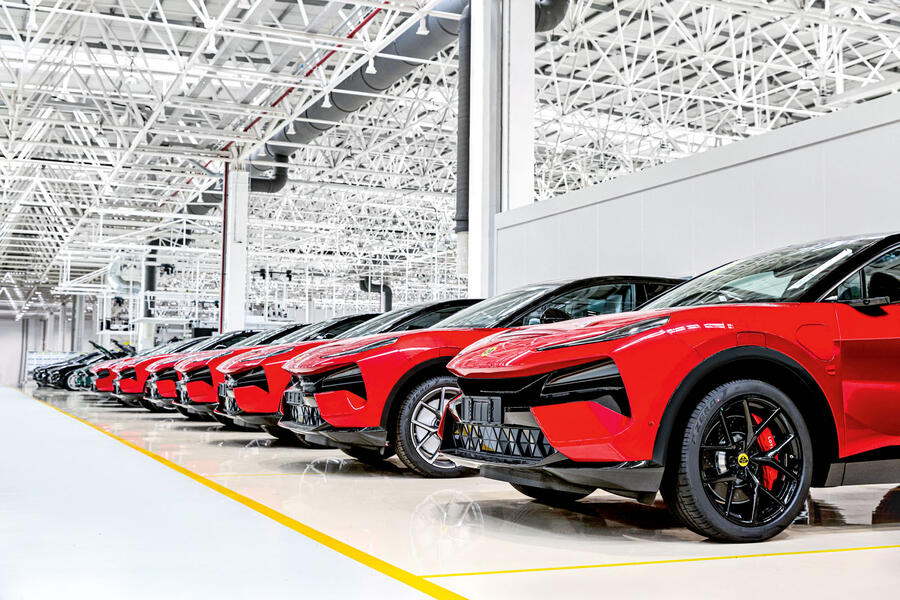 Lotus eletre assembly wuhan side