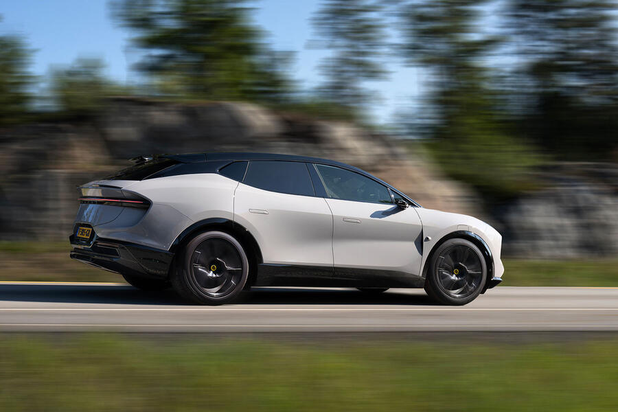 Lotus eletre review 2023 05 panning rear 0