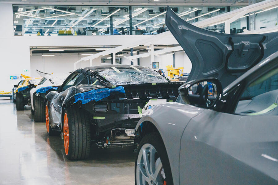 Lotus Emira production Hethel
