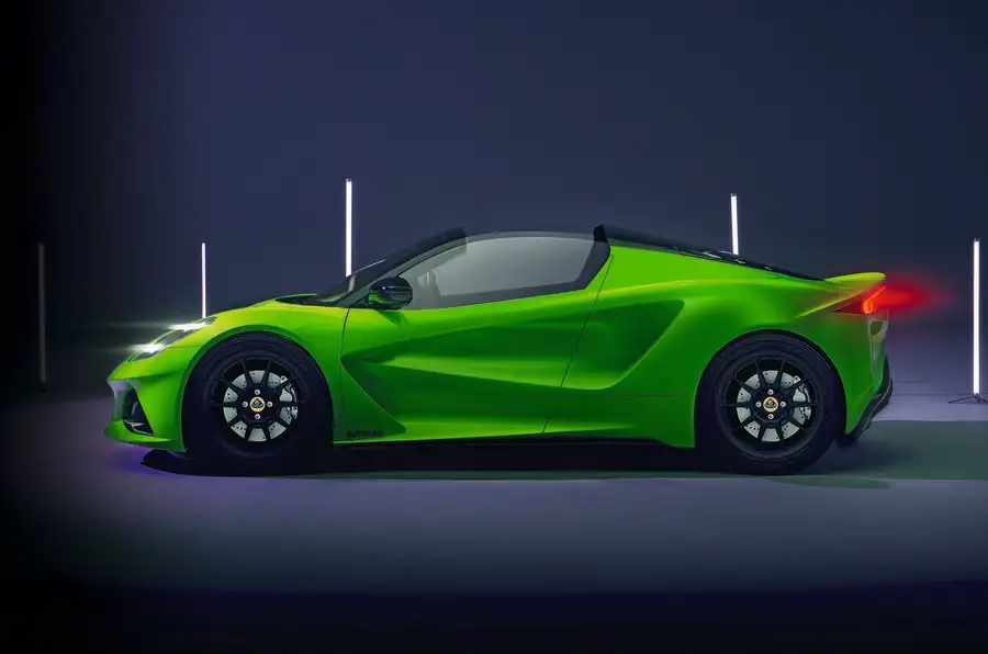 Electric Lotus Elise render â€“ side
