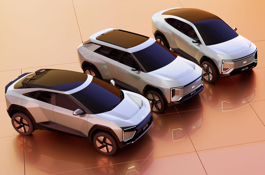 Mahindra born electric suvs