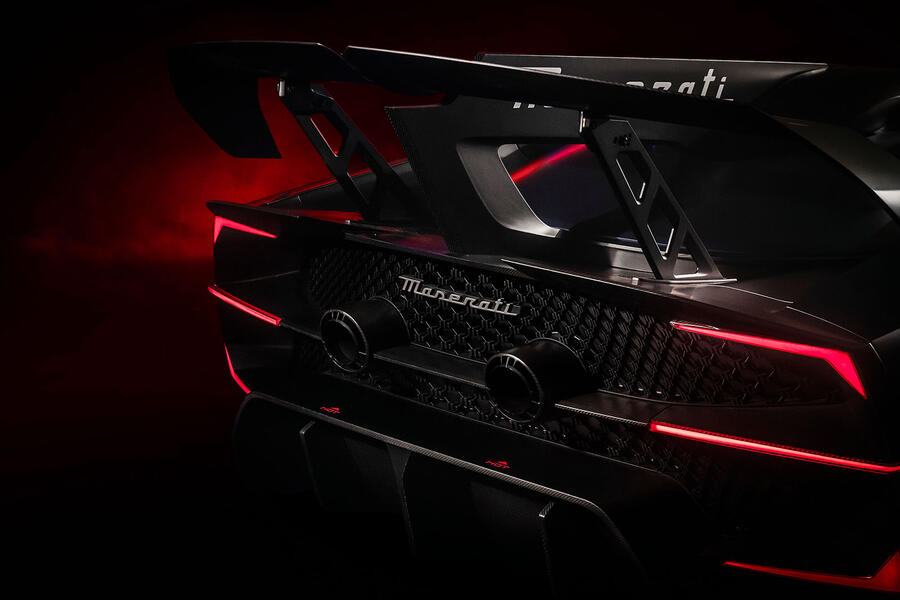 Maserati mc xtrema rear bumper