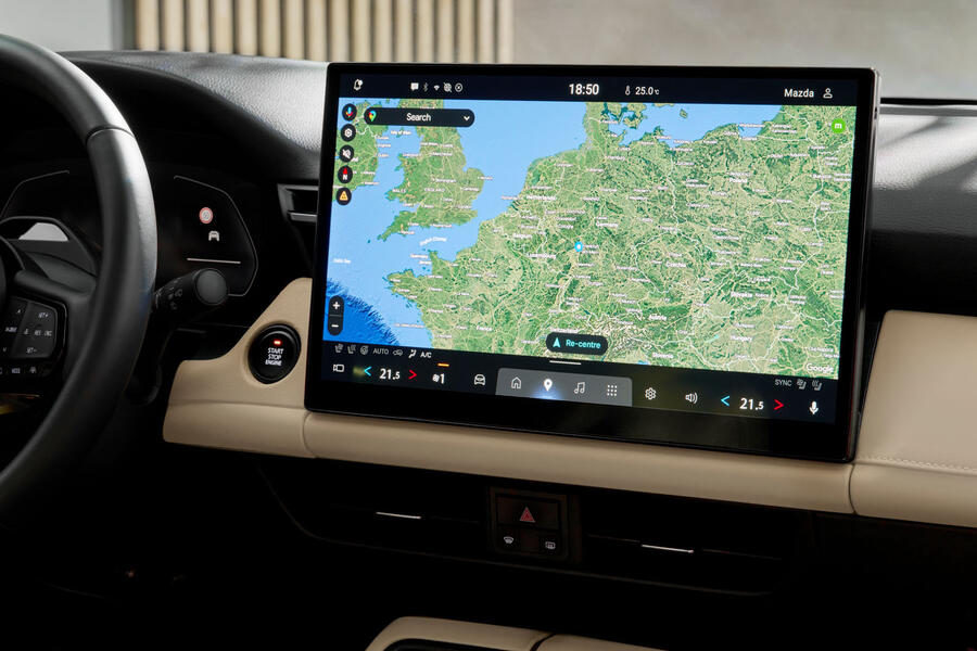 2025 Mazda CX-5 infotainment screen