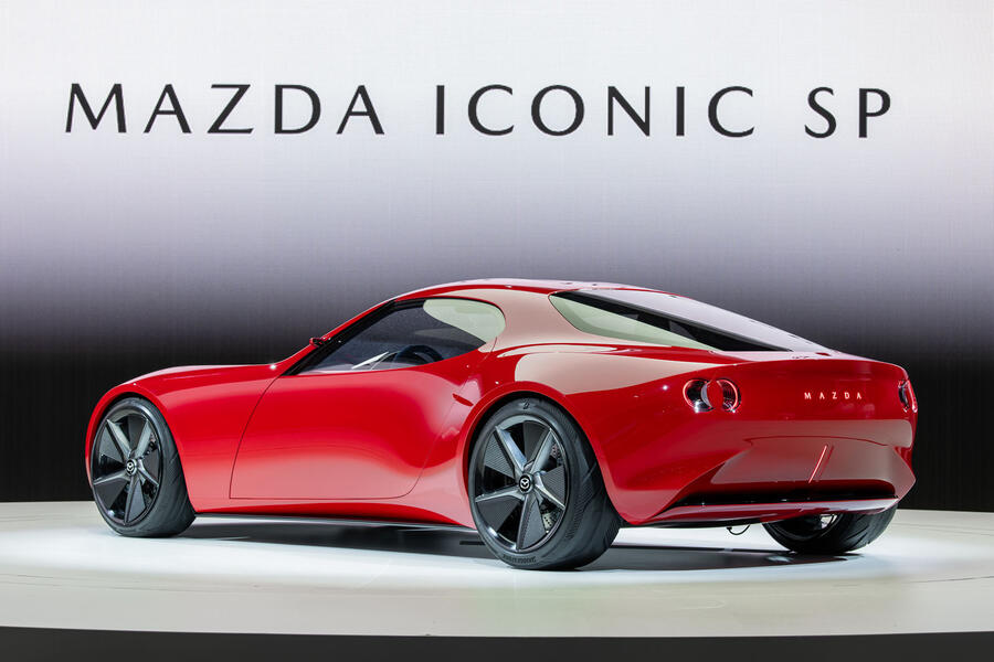 Mazda Iconic SP rear quarter