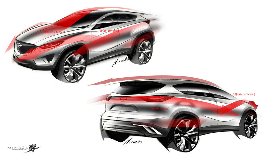 Mazda minagi 2011 sketch 7