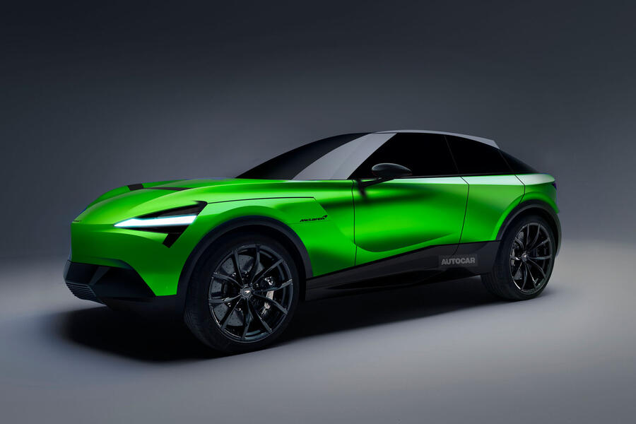 McLaren Forseven SUV render Autocar