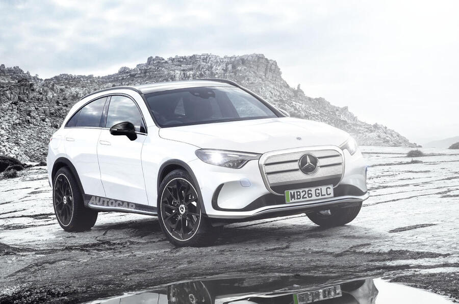 2026 Mercedes GLCÂ â€“ Autocar render