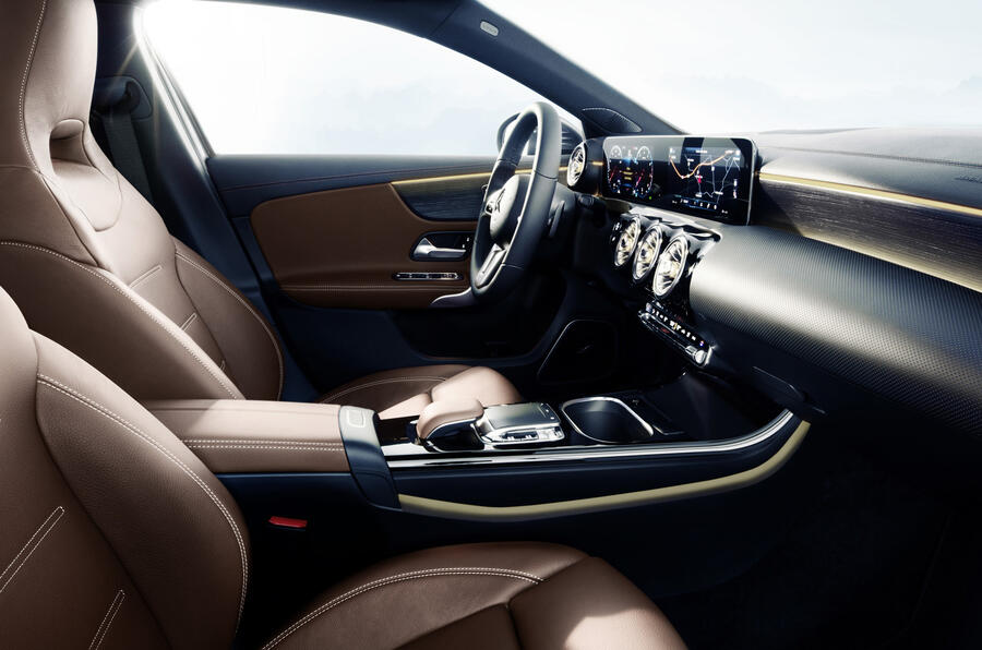 Mercedes Benz Showcases New A Class S Luxury Interior