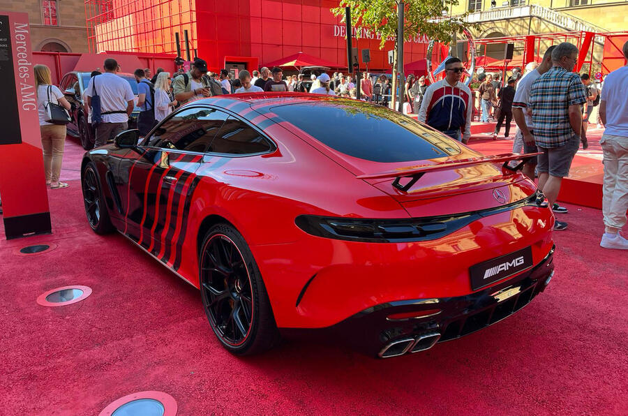 Mercedes-AMG GT E performance show car in Munich