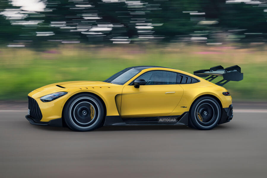 Mercedes-AMG GTR Autocar render