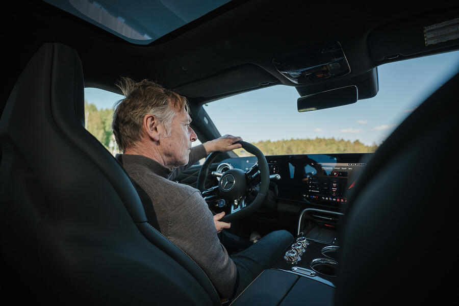 Mercedes-AMG GT 4-door Coup&eacute; EV prototype