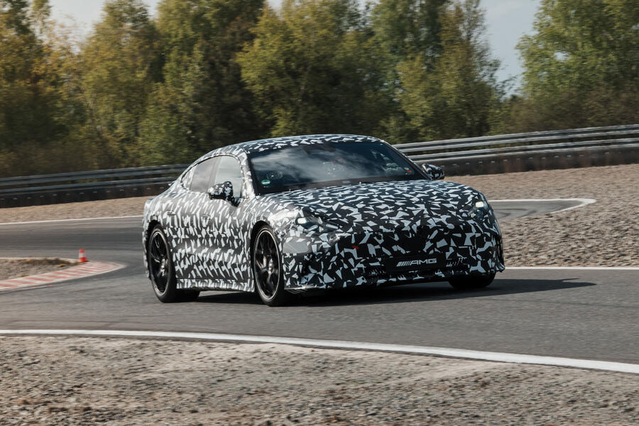Mercedes-AMG GT 4-door Coup&eacute; EV prototype