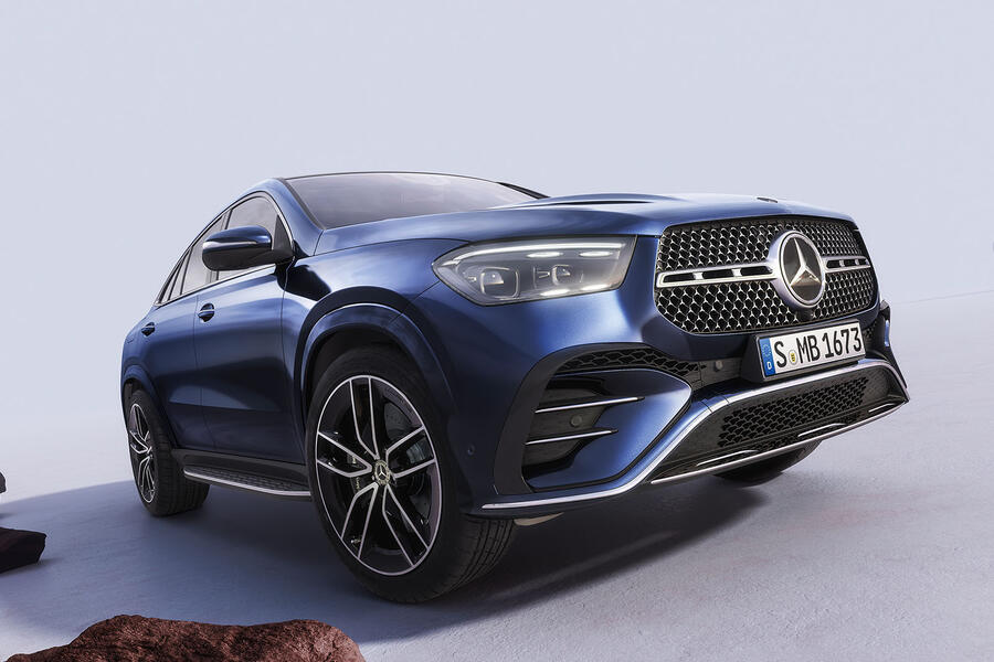 Mercedes benz gle coupe front three quarter