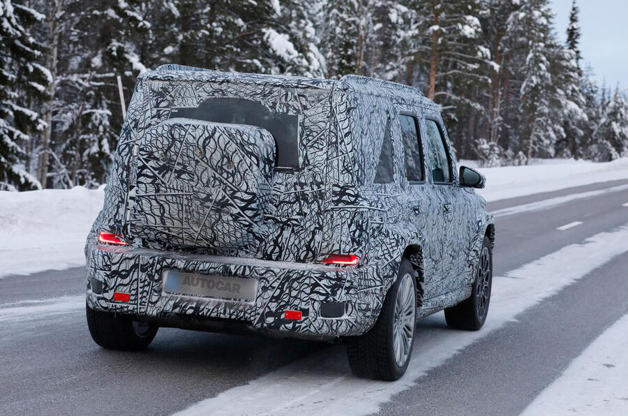Mercedes-Benz Little G in Camo
