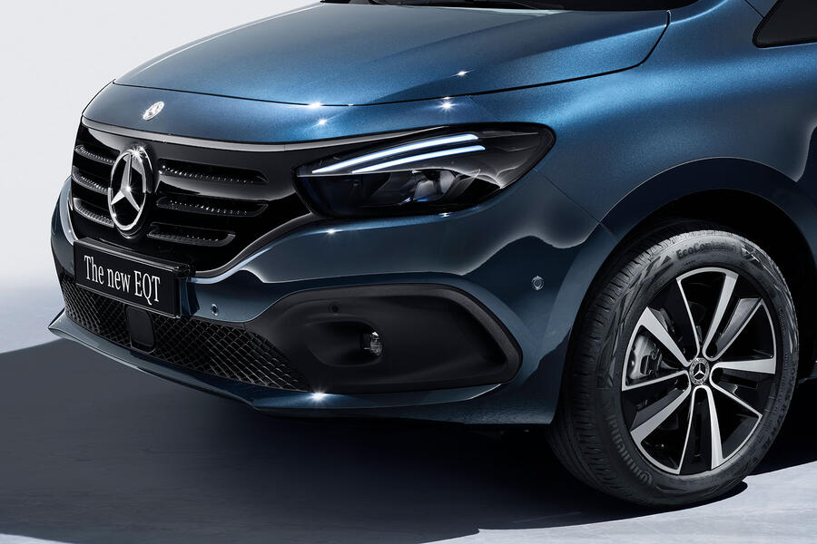 Mercedes eqt front left detail