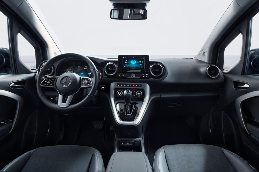 Mercedes eqt interior