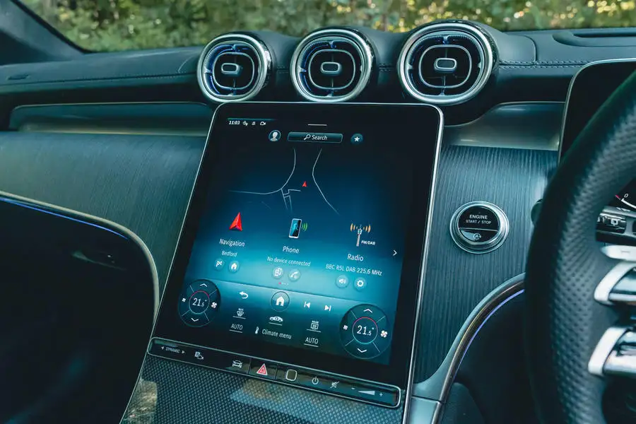 Mercedes glc avis 2023 09 infotainment 0