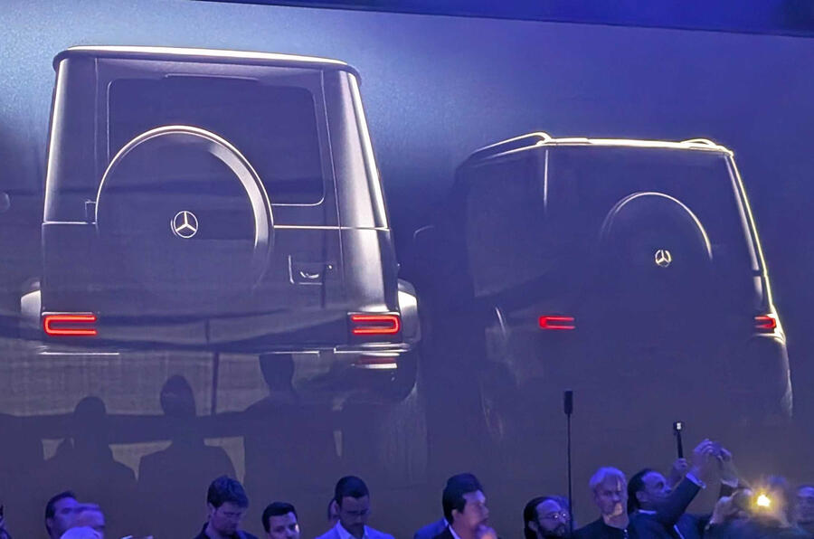Mercedes Mini G teaser â€“ rear