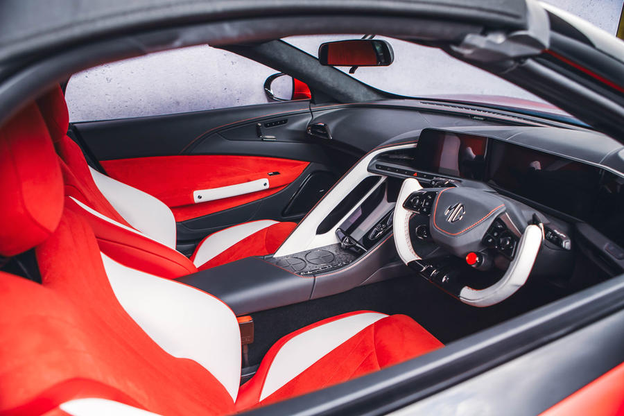 MG Cyberster at Goodwood Festival of Speed 2023 interior