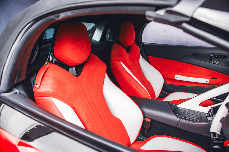 MG Cyberster at Goodwood Festival of Speed 2023 seats