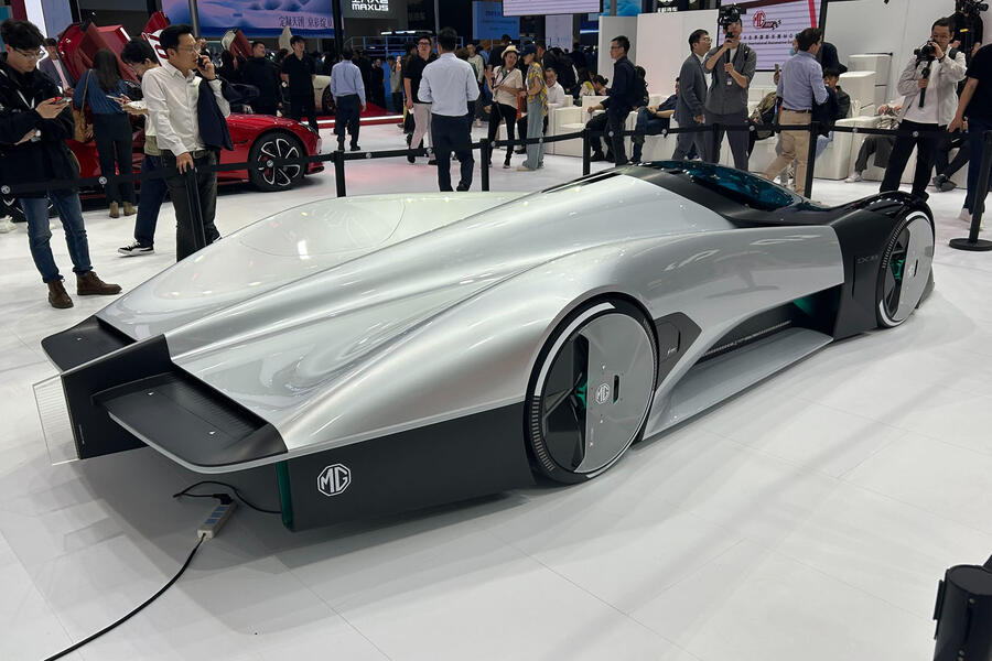 MG EXE181 at Beijing motor show – rear