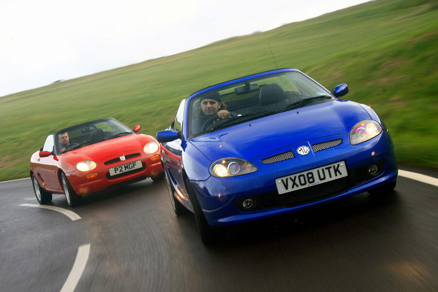 MG F following MG TF