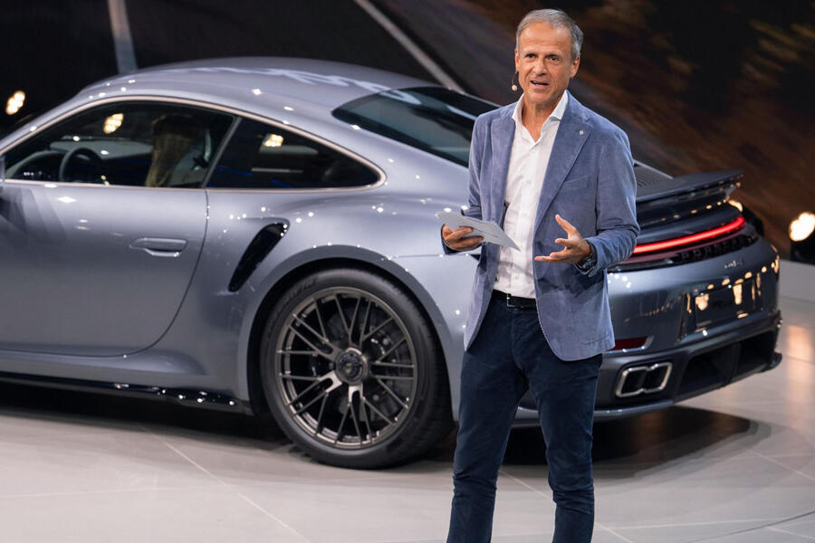 Michael Mauer with Porsche 911 Turbo