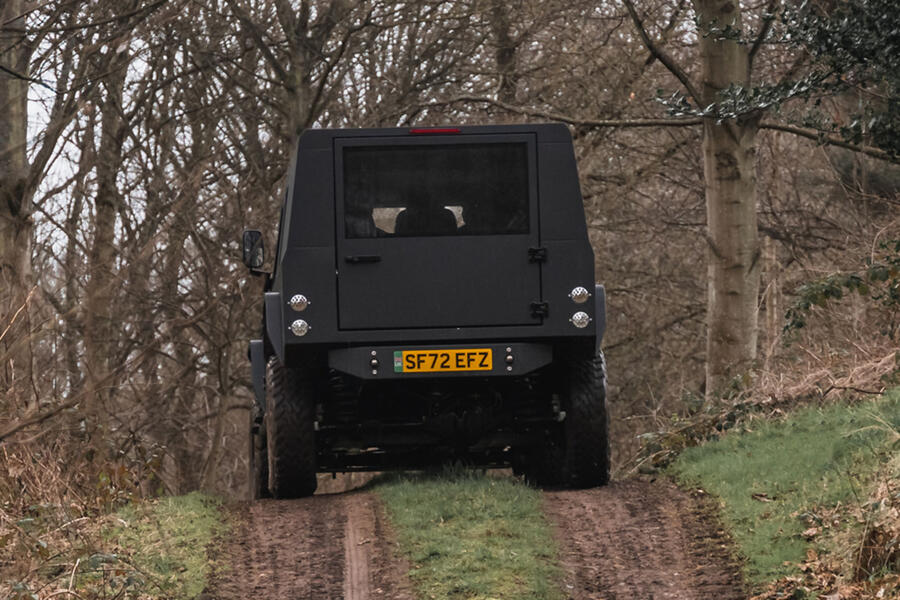 Munro Mk1 off-roading rear